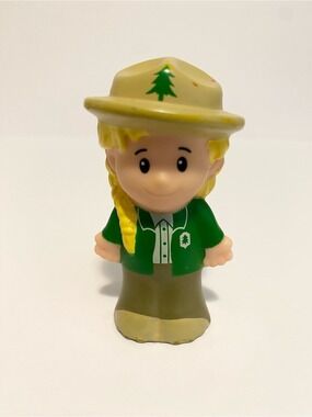 Little People Forest Park Ranger Safari Green Tan Hat Person Toy Fisher Price